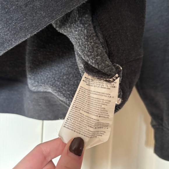 Vans Women's Dark Gray Checkered Skate Logo Hoodie Size Small - Picture 6 of 8